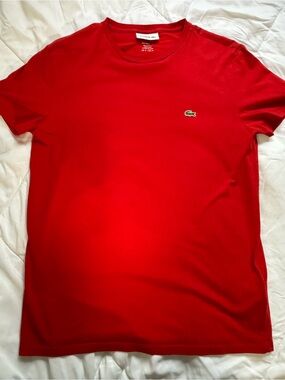 Lacoste Red Short Sleeve